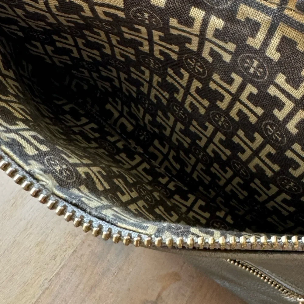 Tory Burch Metallic Clutch